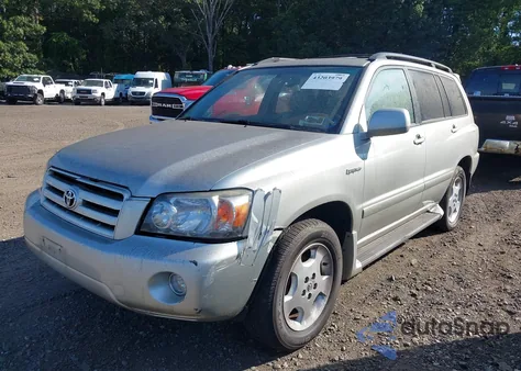 2004 Toyota Highlander Limited V6 z USA, uszkodzony, nr VIN JTEEP21A640009694